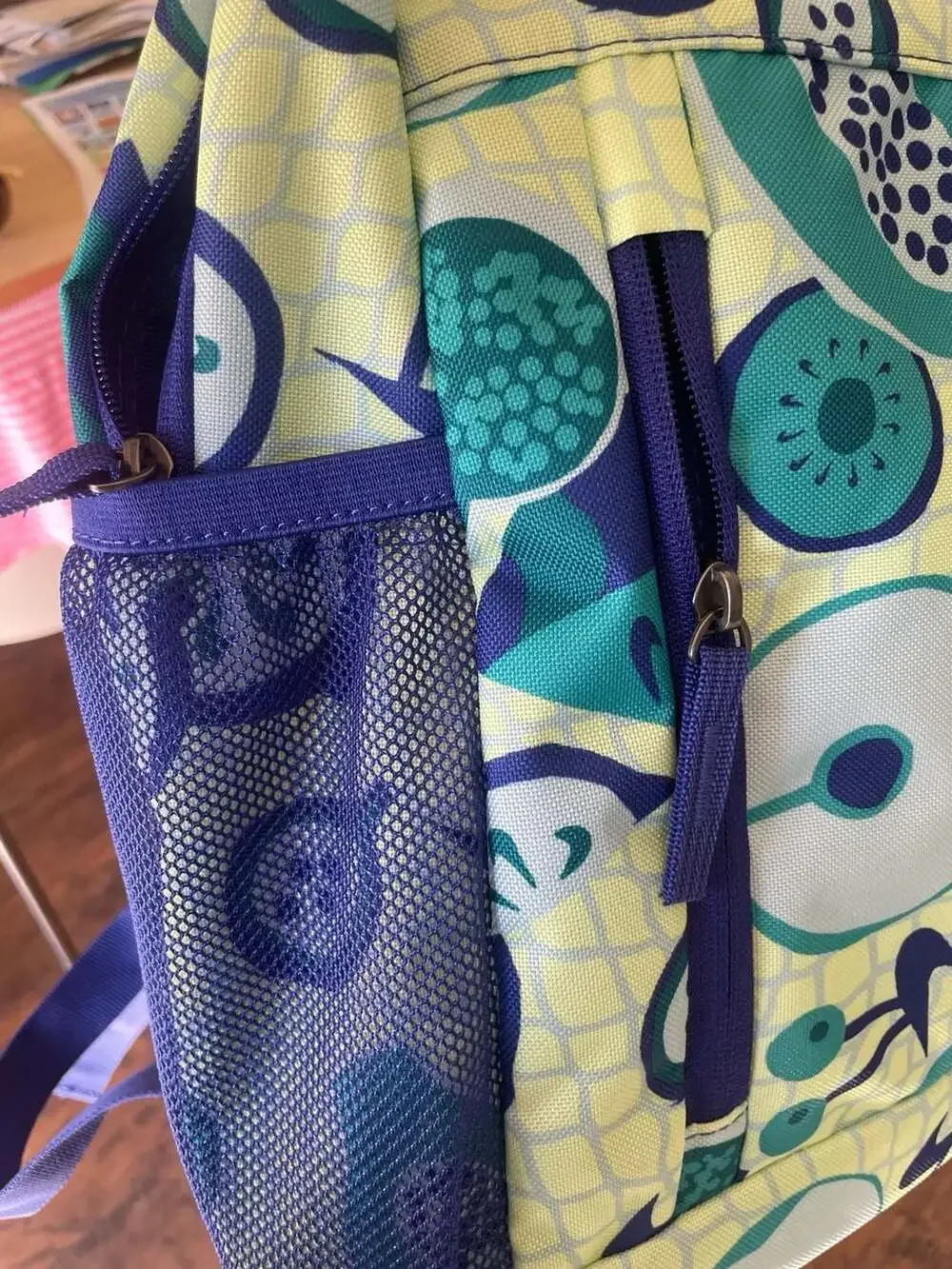 Nike Elemental Big Kids 20L Backpack with Pencil Case Fruit Print